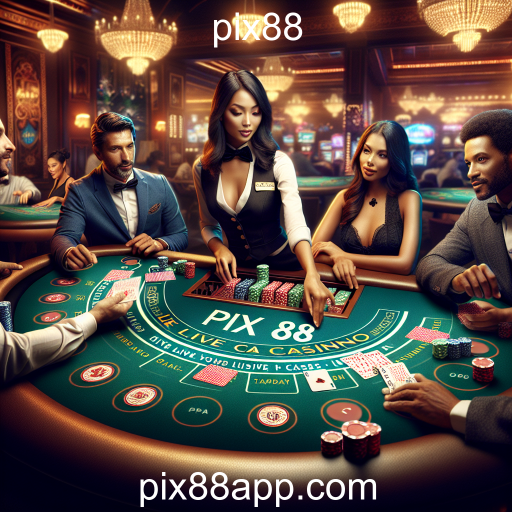 Descubra a Emoção do Cassino Ao Vivo no pix88